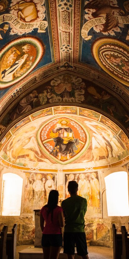 Frescoes St. Helena Church Deutschnofen | © StorytellerLabs