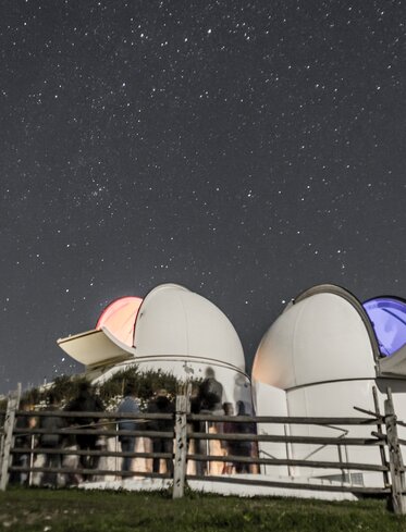 Star and sun observatory by night | © David Gruber