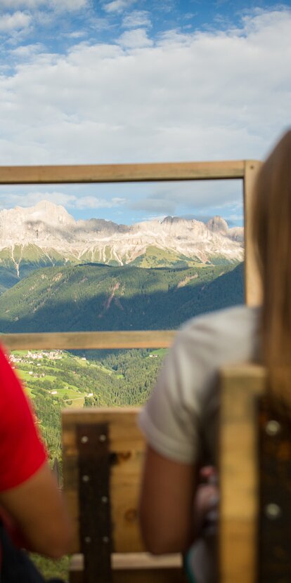 Vista sul Catinaccio - Cinema di montagna Val d'Ega | © Alfred Tschager
